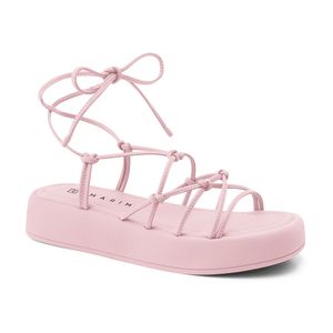 Sandália Papete Ramarim Rosa Amarração 2339224-1