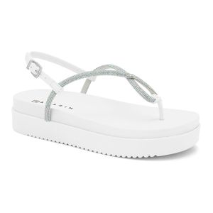 Sandália Papete Branca Ramarim 2442104-1