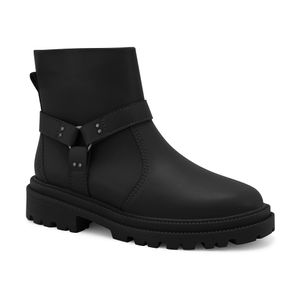 Bota Coturno Feminina Preta Ramarim 2462102-2