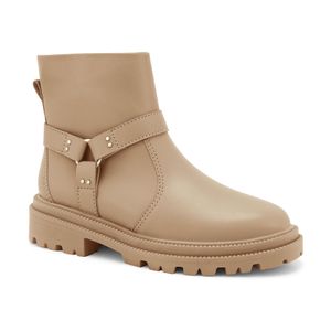 Bota Coturno Feminina Caqui Ramarim 2462102-1