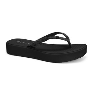 Chinelo Plataforma Preto Feminino Solarize Ramarim 248102-8