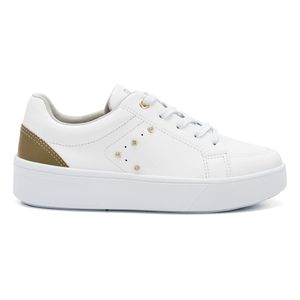 Tênis Couro Branco Glow SNK Ramarim 2482103-1