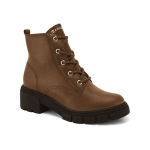 Bota Coturno Feminina Marrom Ramarim 2412101-3