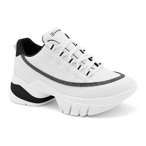 Tênis Branco e Preto Feminino Ramarim 2480106-6