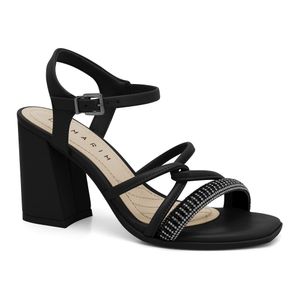 Sandália Feminina Preta Ramarim 2441203-4