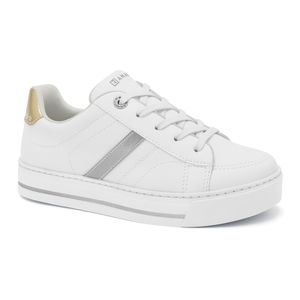 Tênis Branco com Prata Feminino Ramarim 2493201-2