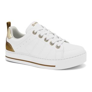 Tênis Feminino Branco com Bronze Ramarim 2493202-4