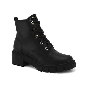 Bota Coturno Feminina Preta Ramarim 2412101-2
