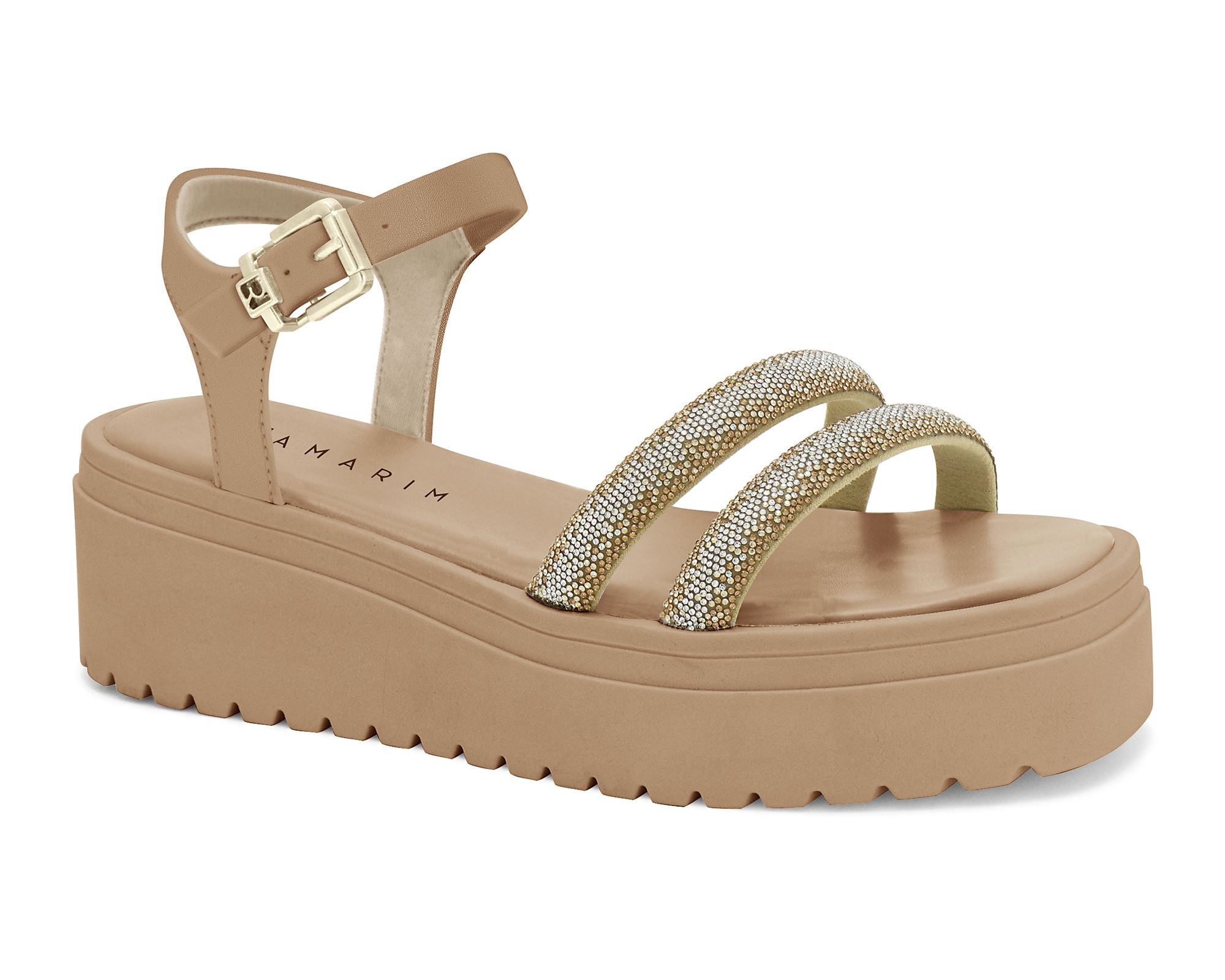 Sandália Ramarim Anabela SandÃ¡lia Ramarim Comfort HOT Sandália