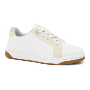 Tênis Branco/Coconut/Ouro Feminino Ramarim 2463201-2