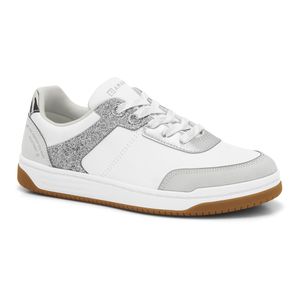 Tênis Feminino Branco/Prata Zebra Ramarim 2463204-1