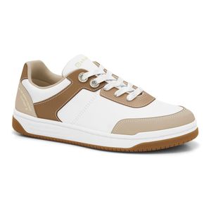 Tênis Feminino Almond/Branco/Caqui Ramarim 2463204-6