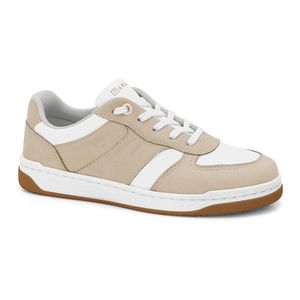 Tênis Feminino Camurça Almond/Branco Ramarim 2463205-3