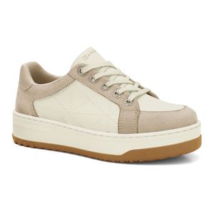 Tênis Feminino Camurça Almond/Coconut Ramarim 2464202-1