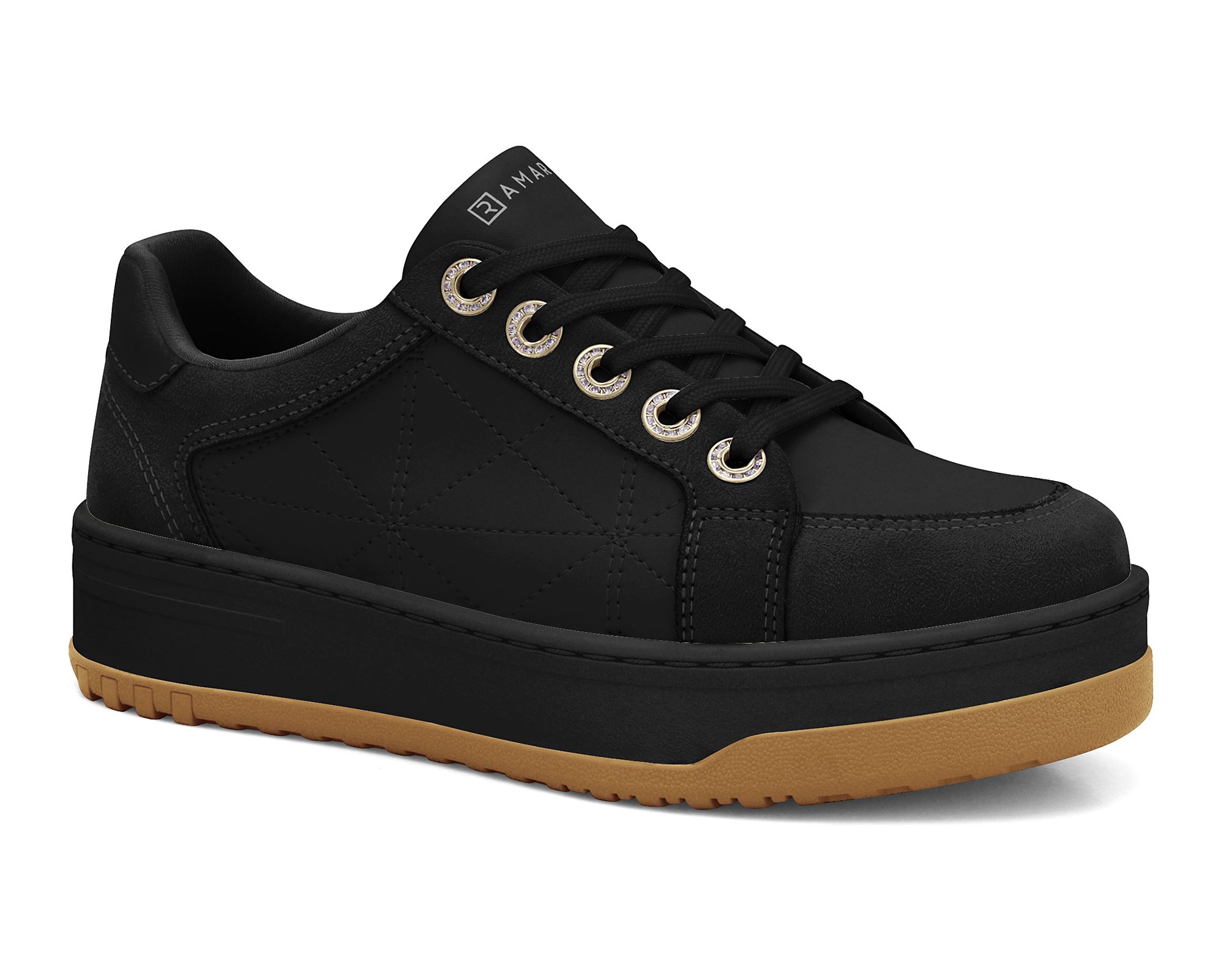 Tenis Ramarim Sapato Preto Ramarim Feminino TÃªnis Preto Sapato