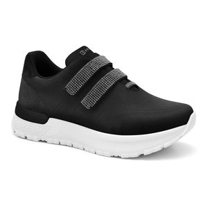 Tênis Jogging Feminino Preto/Grafite Ramarim 2488201-6