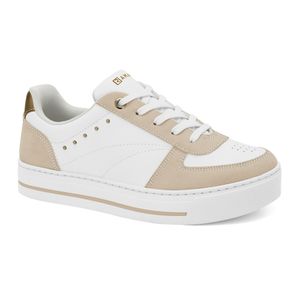 Tênis Almond com Branco Feminino Ramarim 2493203-10