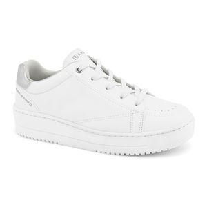 Tênis Ramarim Branco/Metalizado Prata 2391121-15
