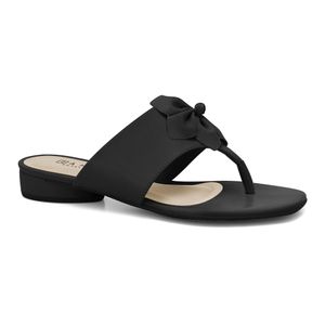 Flats Casual Flower Preto Ramarim 2423202-8