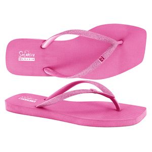 Chinelo Solarize Magenta Glitter Ramarim 241233-5