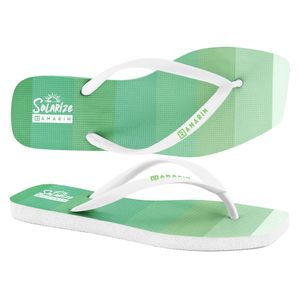 Chinelo Solarize Branco Colors Ramarim 241245-6
