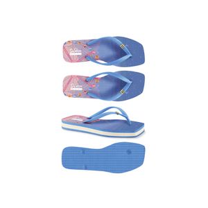 Chinelo Plataforma Solarize Azul Bebê Ramarim 244231-1