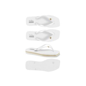 Chinelo Plataforma Solarize Branco Ramarim 244235-3