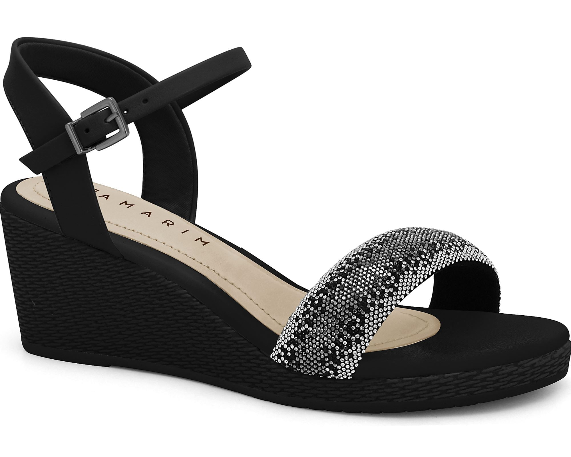 Sandália Anabela Sapatilha Ramarim Total Comfort SandÃ¡lia Ramarim