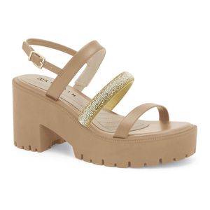 Sandália Tratorada Caqui Ramarim 2454207-3