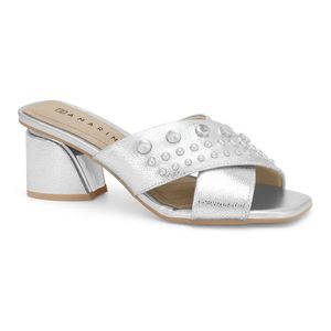 Tamanco Feminino Prata Ramarim 2428207-1