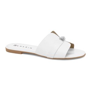 Rasteira Branca Ramarim 2414201-1