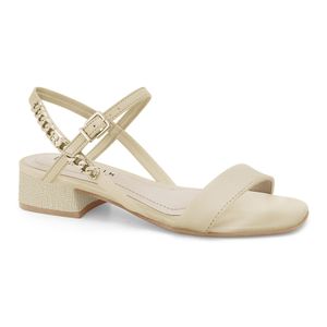 Sandália Salto Baixo Palha Ramarim 2548102-6