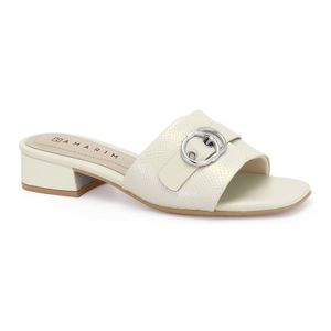 Tamanco Salto Baixo Coconut Ramarim 2453202-1