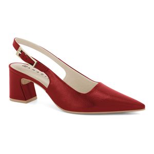 Scarpin Salto Bloco Carmim Ramarim 2516131-2