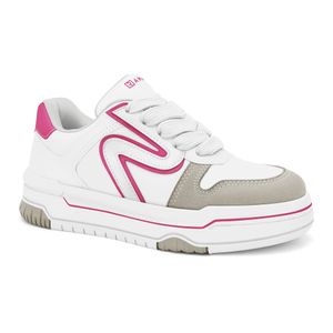 Tênis Casual Branco/Pink/Gelo Ramarim 2594103-2