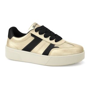 Tênis Casual Dourado/Preto Ramarim 2583101-6