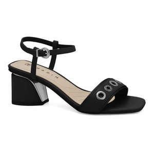 Sandália Salto Bloco Black Ramarim 2528104-3