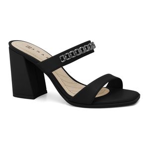 Tamanco Salto Bloco Preto Ramarim 2541102-3