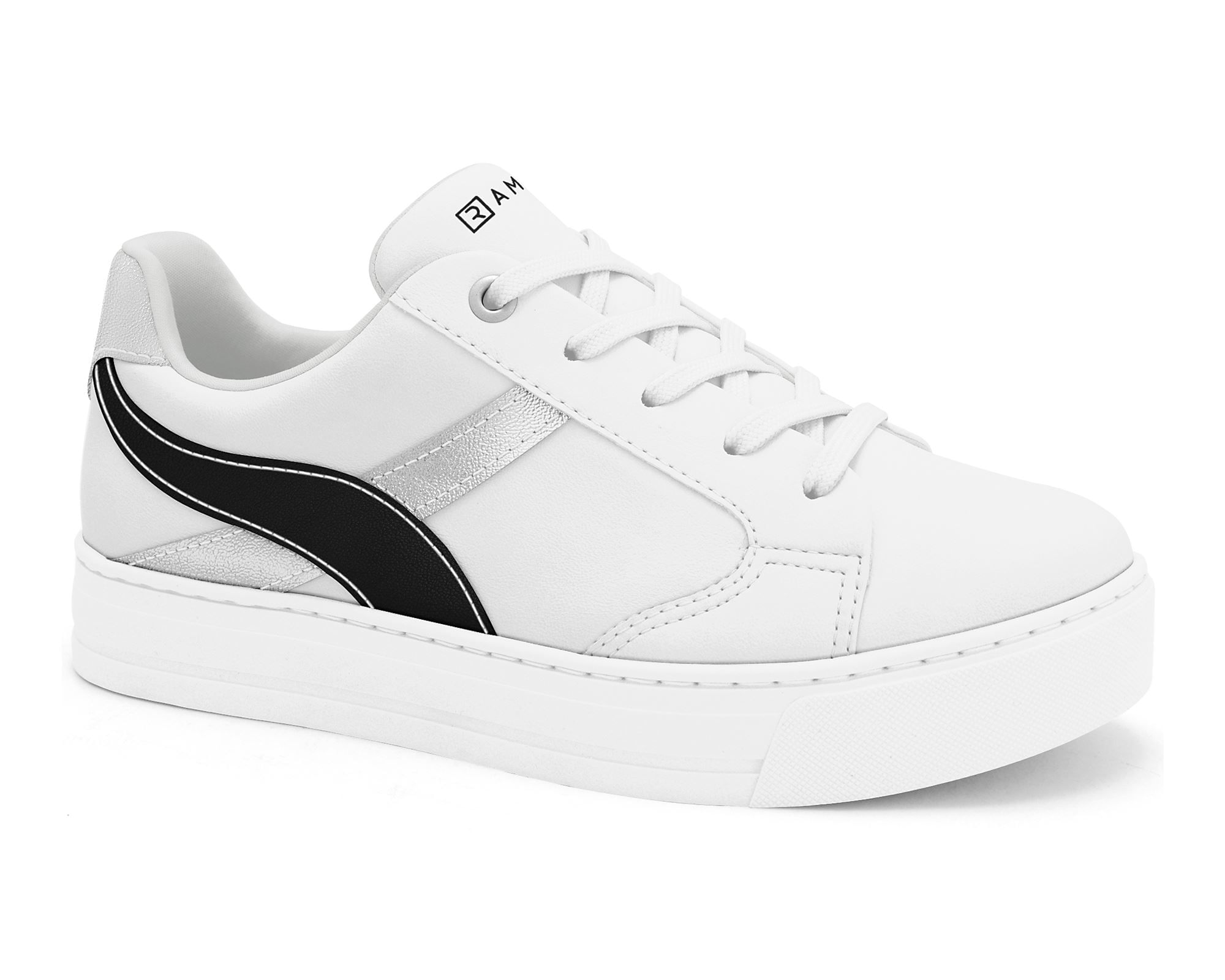 Tênis Cinza Strass SNK