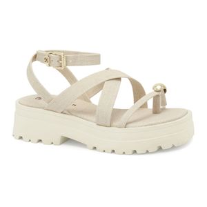 Sandália Papete Jeans Nat Ramarim 2538204-1