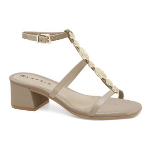 Sandália Salto Médio Mocca Ramarim 2530203-2