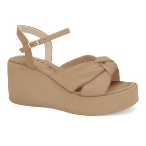 Sandália Anabela Caqui Ramarim  2533203-4