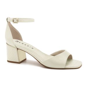 Sandália Salto Médio Coconut Ramarim 2539202-5