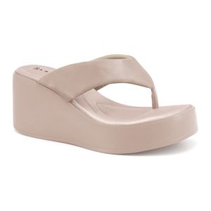Chinelo Anabela Chiffon Ramarim 2533101-1