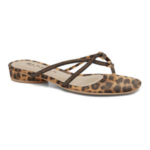 Rasteira Animal Print Ramarim 2423206-9