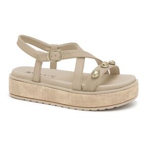 Sandália Papete Almond Ramarim 2543205-1