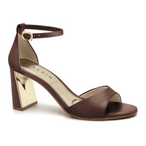 Sandália Salto Bloco Rum Ramarim 2522203-4