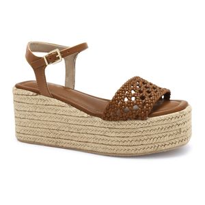 Sandália Anabela Toffe Ramarim 2536206-1