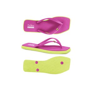 Chinelo Solarize Pink/Lima Ramarim 255232-1