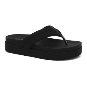Chinelo Flatform Preto Ramarim 2442202-1